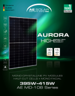 پنل خورشیدی 400 وات AE Solar - تصویر 2
