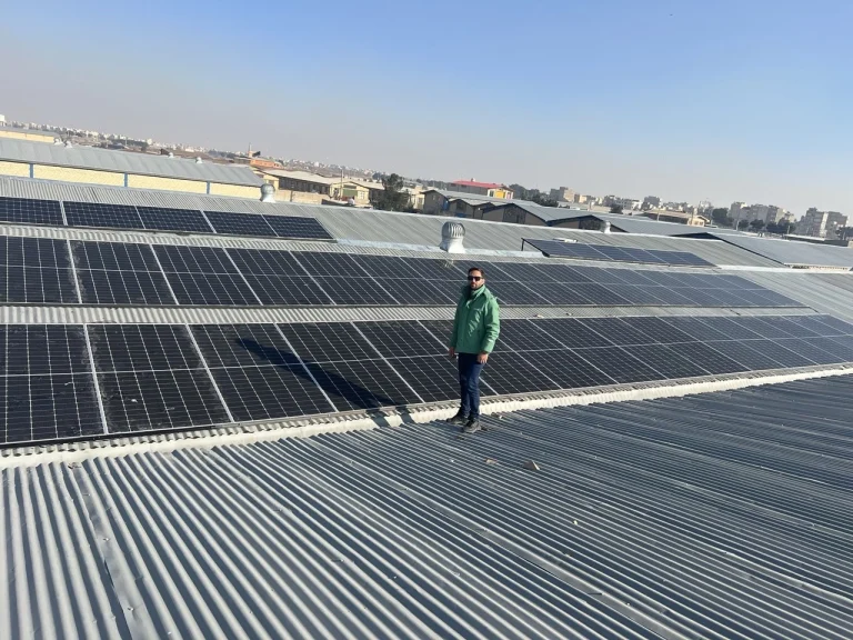 پنل خورشیدی صنعتی و کارخانه