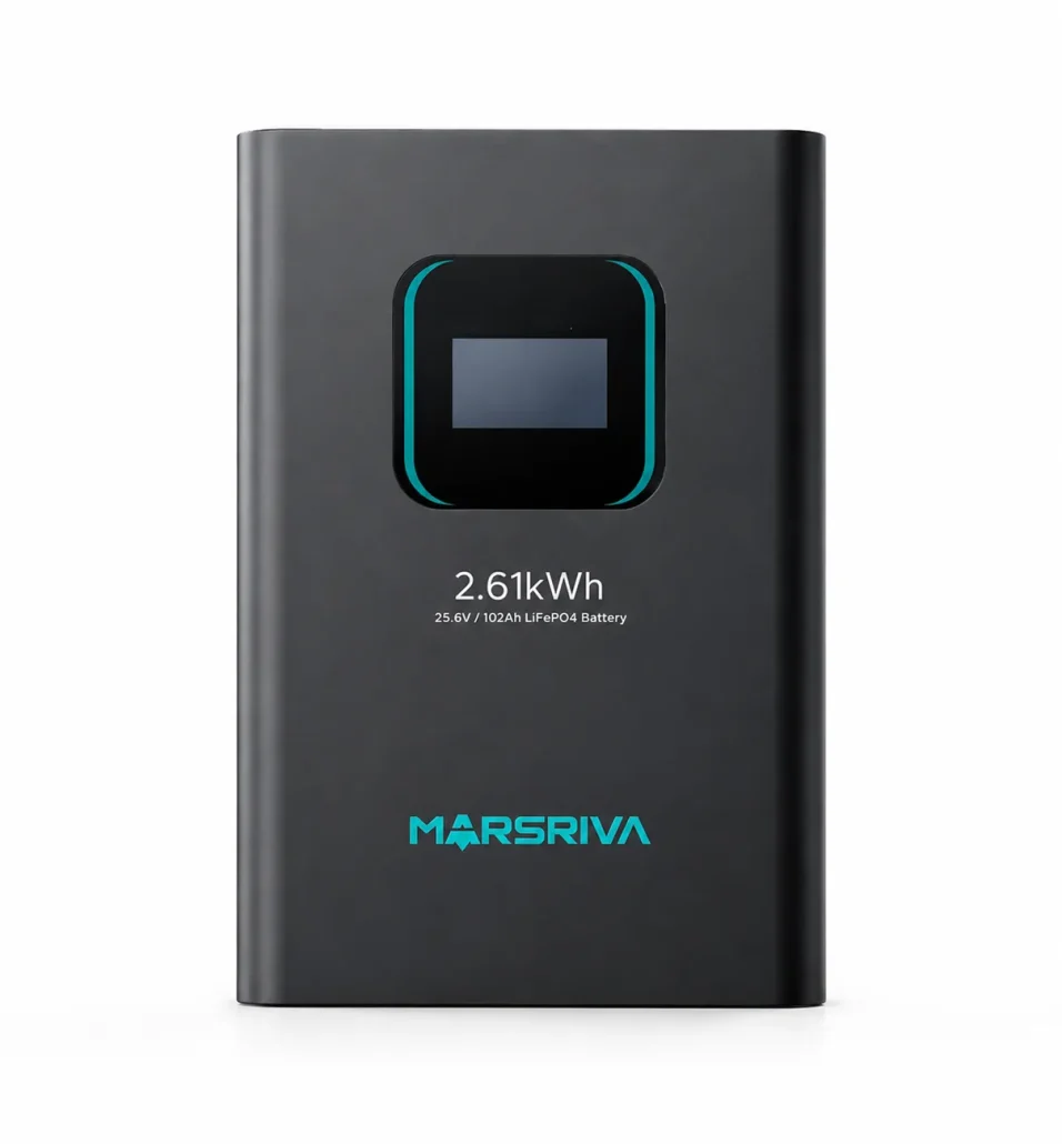 MARSRIVA مدل MR-LFP24-100-WMD ظرفیت 2.61kWh